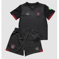 Maglie da calcio West Ham United Seconda Maglia Bambino 2024-25 Manica Corta (+ Pantaloni corti)